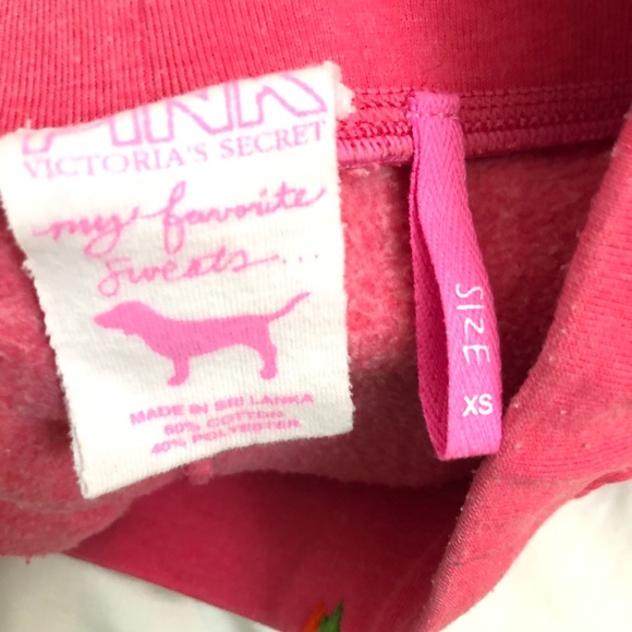 VICTORIAS SECRET PINK SWEATPANTS CARPIS XS - Picture 6 of 10